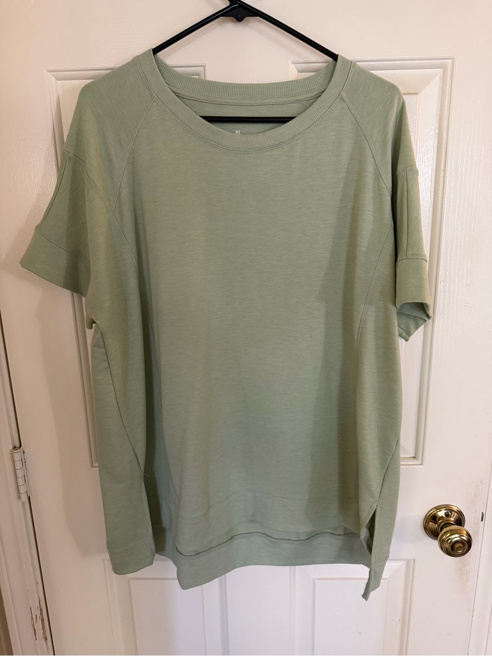 Sage Green Women's Short Sleeve Top